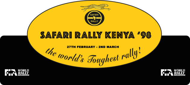 Safari Rally Kenya 1998