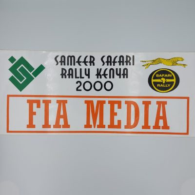 FIA Media sticker