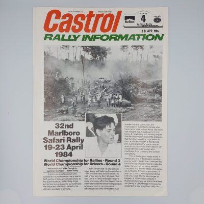 Castrol Rally Information