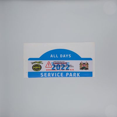 Service park sticker